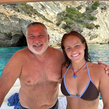 A Ponza con Chiara Pellacani